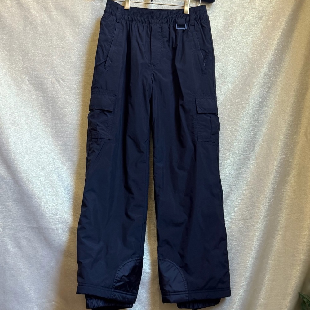 Snow Black Cargo Pants
